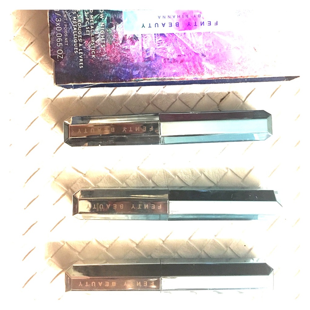 Fenty beauty snow nights metal lipstick